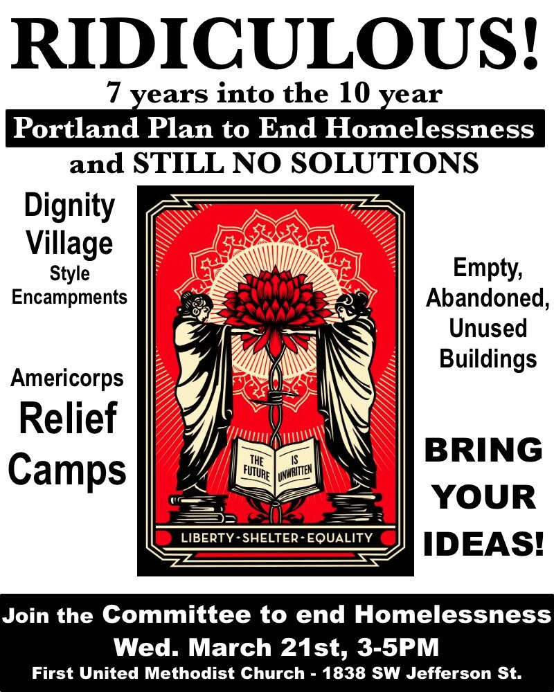 Mar. 21st 3-5PM Committee to End Homelessness