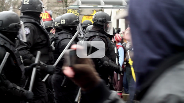 Occupy Portland Shuts Down ALEC Corporations for #F29 